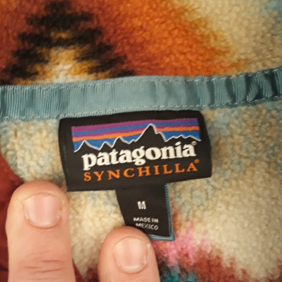 Patterned Multicolor Pullover Jacket - Picture 4 of 10